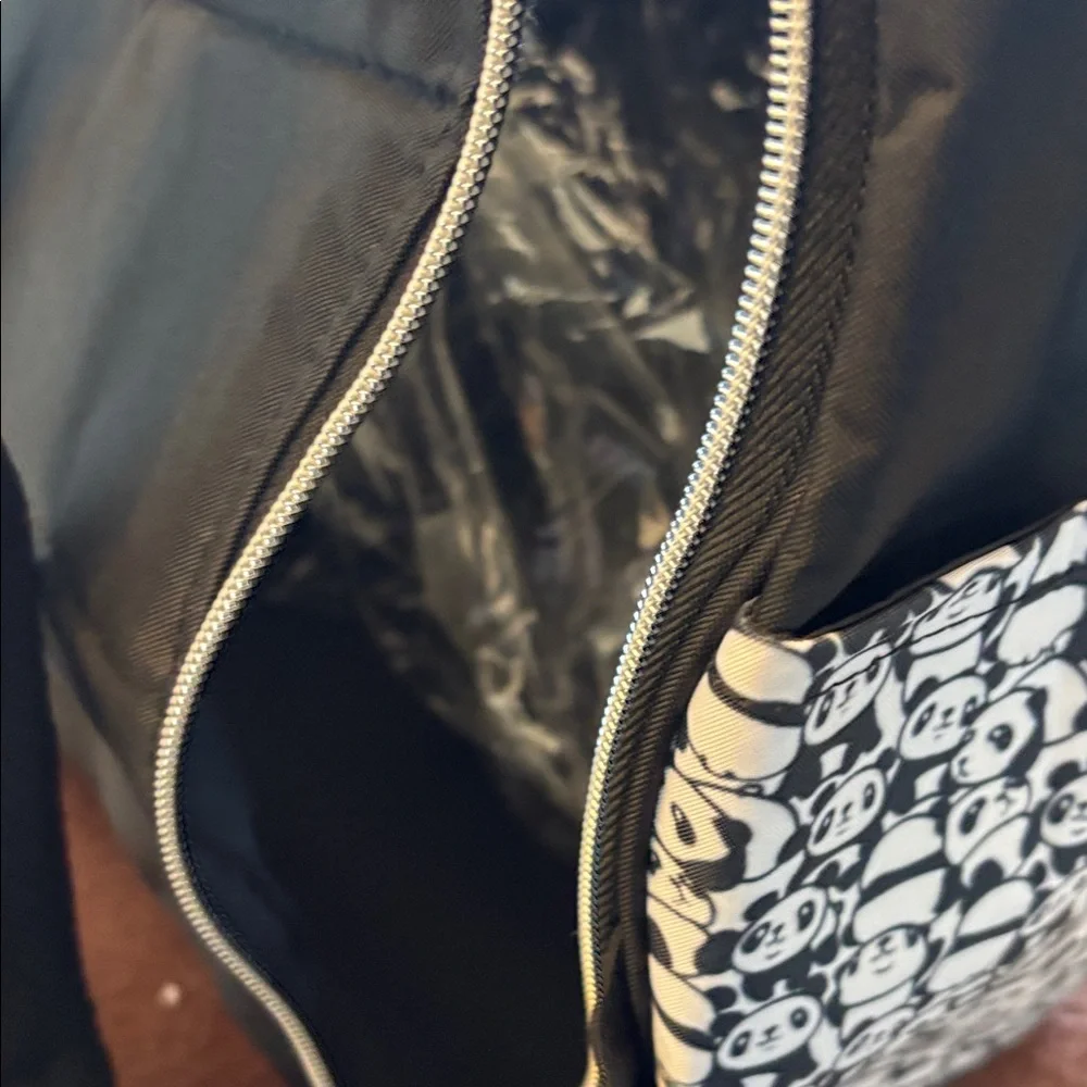 Panda Print Backpack - Picture 3 of 5